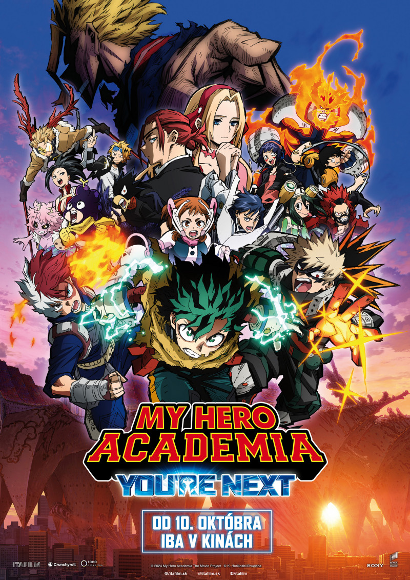 Plakát k filmu My Hero Academia: You´re Next